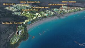 Shophouse KN Paradise chiếm số lượng lớn bên trong dự án